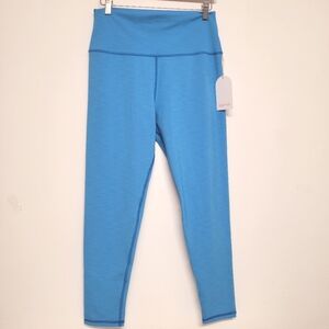 Barre3  By Beyond Yoga Blue Women's Leggings NWT